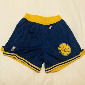 Vintage NBA Champion Shorts - Golden State Warriors (Size L 36-38) 90’s Era